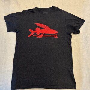 Patagonia Men’s Slim Fit Flying Fish T-shirt Size Small
